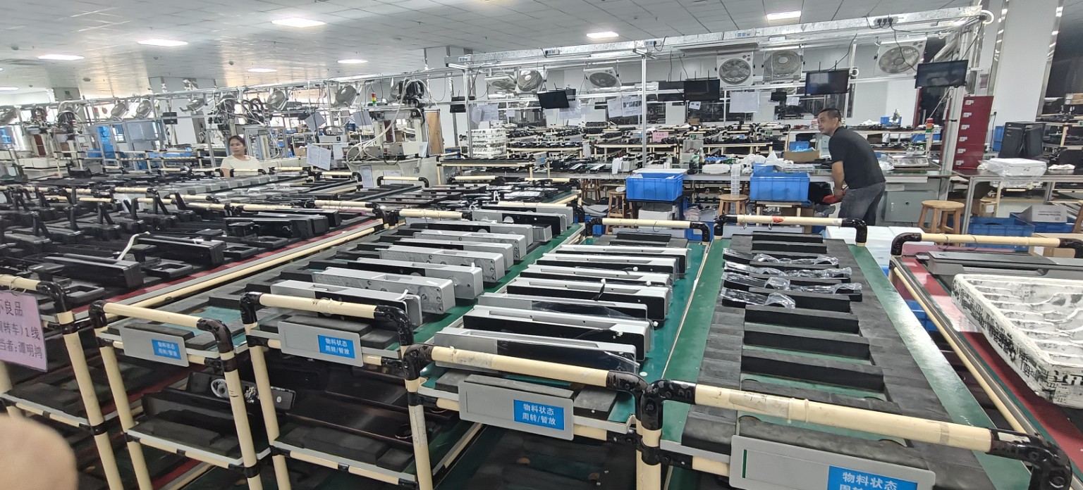 Smart lock manufacturing workshop